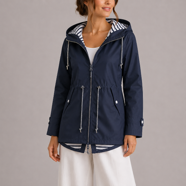 Women's Hooded Utility Jacket for Outdoor Casual Wear