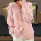 Women's Knit Cardigan for Autumn Winter Layering