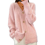 Women's Knit Cardigan for Autumn Winter Layering