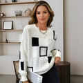 Women's Knit Sweater for Autumn Winter Wardrobes