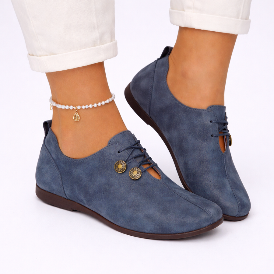 Women's Lace-Up Flats for Everyday Walks and Occasions