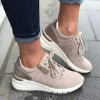 Women's Lace-Up Sneakers for Everyday Seasonal Wear