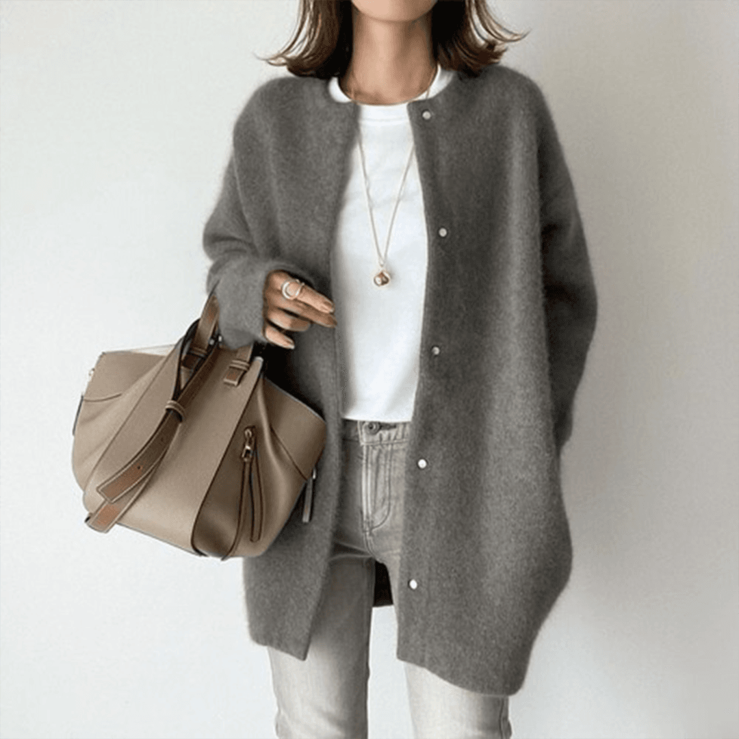 Women's Long Cardigan for Cooler Autumn Days