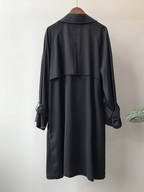 Women's Long Coat for Transitional Weather and Outings