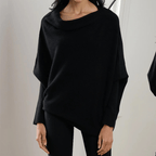 Women's Off Shoulder Knit Sweater for Autumn Wear