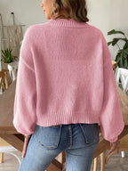 Women's Open Front Knit Cardigan for Autumn Winter Wear