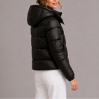 Women's Padded Jacket with Hood for Cold Days