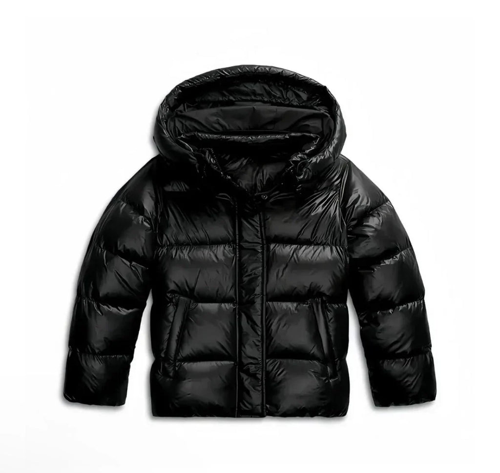 Women's Padded Jacket with Hood for Cold Days