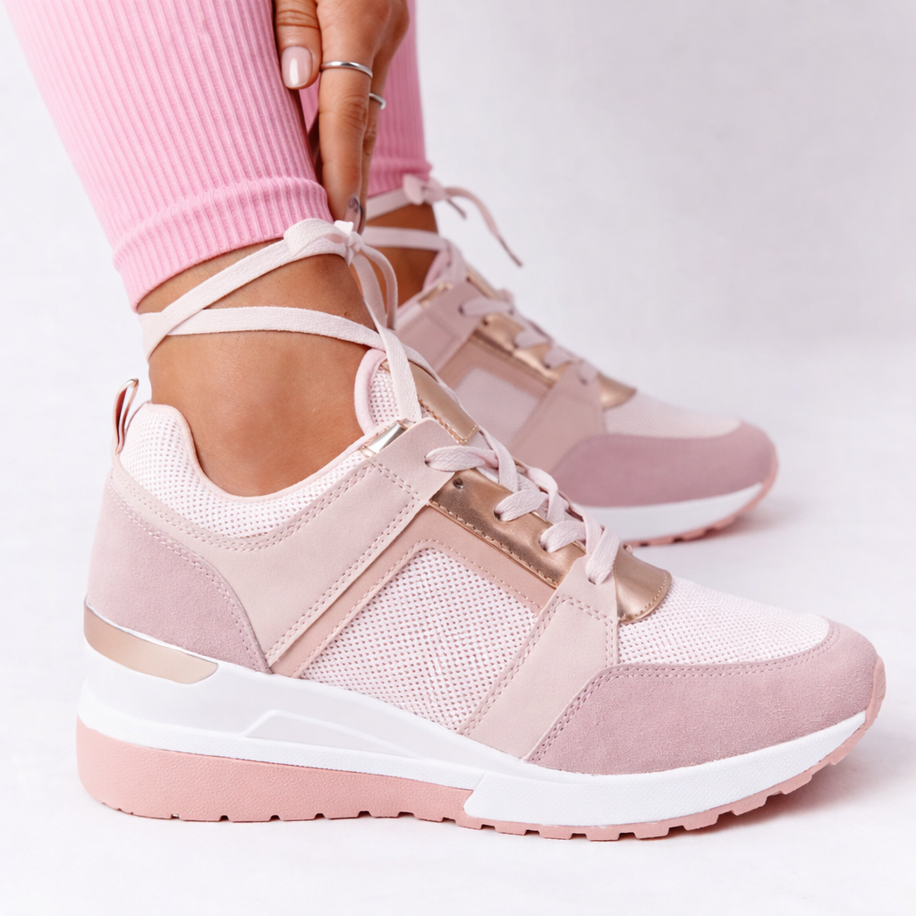 Women's Platform Sneakers for Everyday Summer Comfort Wear
