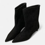 Women's Pointed Ankle Boots for Cooler Seasons