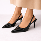 Women's Pointed Slingback Heels for Spring Summer Occasions