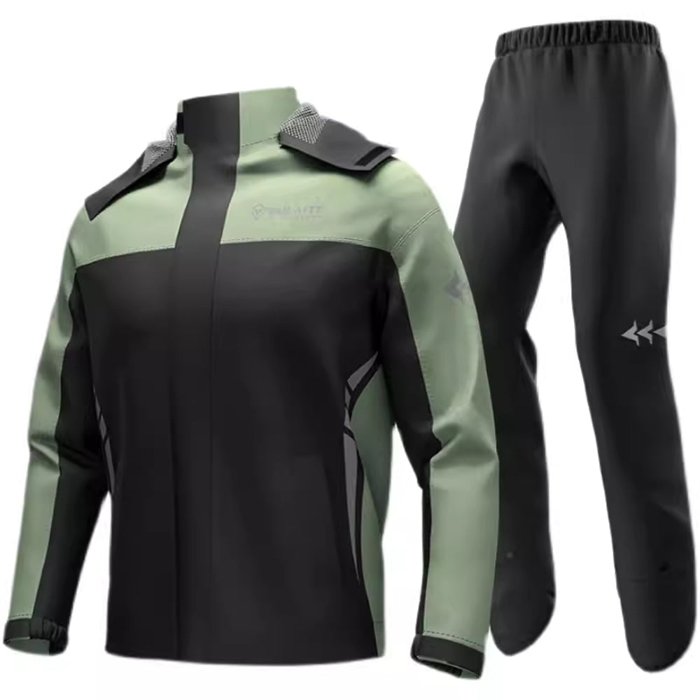 Women's Rain Jacket and Trousers for Outdoor Activities