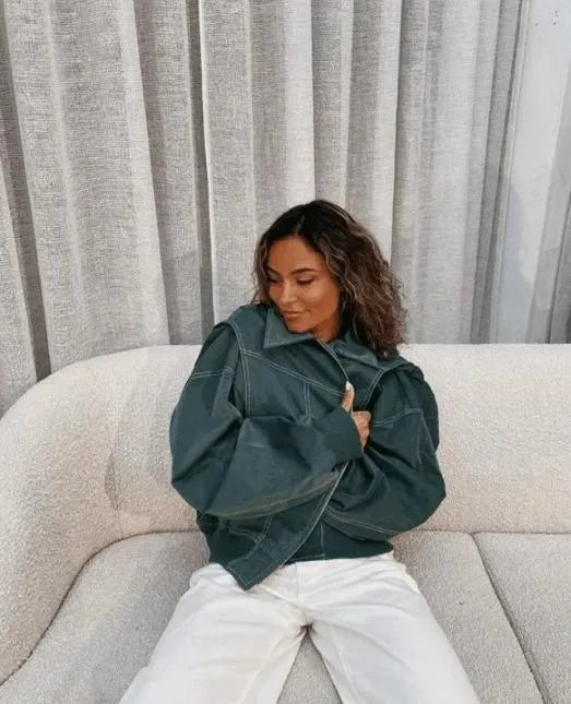 Women's Relaxed Denim Jacket for Casual Days