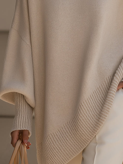 Women's Relaxed Sweater for Cooler Seasonal Wear