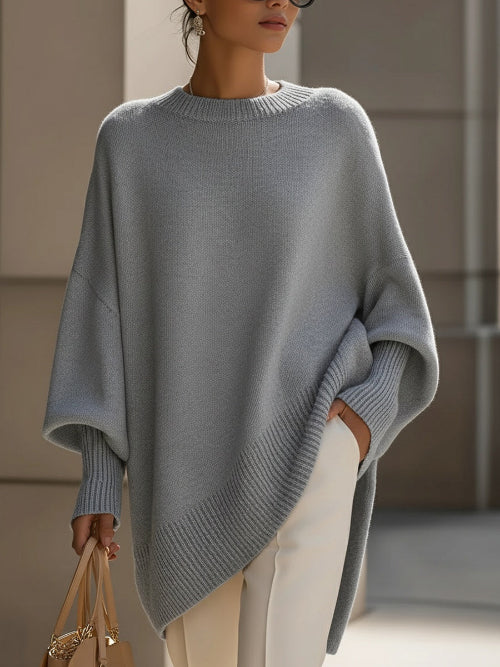 Women's Relaxed Sweater for Cooler Seasonal Wear