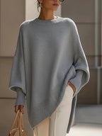 Women's Relaxed Sweater for Cooler Seasonal Wear