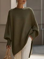 Women's Relaxed Sweater for Cooler Seasonal Wear