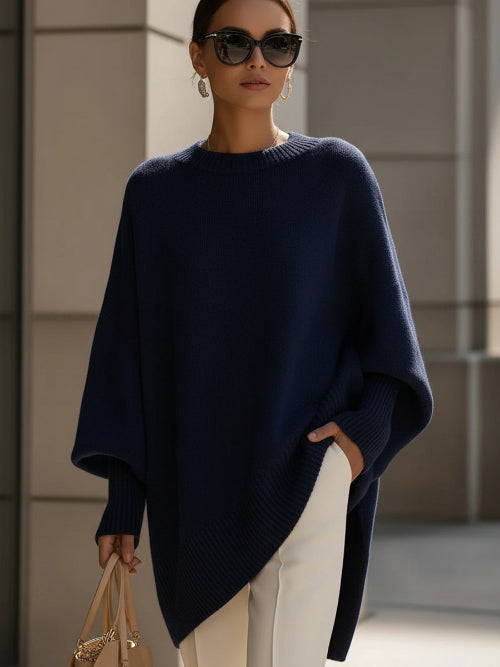 Women's Relaxed Sweater for Cooler Seasonal Wear