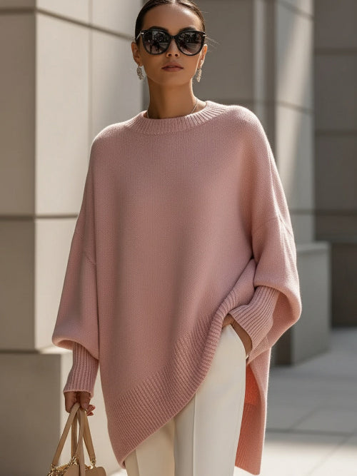 Women's Relaxed Sweater for Cooler Seasonal Wear