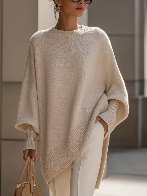 Women's Relaxed Sweater for Cooler Seasonal Wear