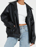 Women's Relaxed Zip Jacket for Autumn Wear