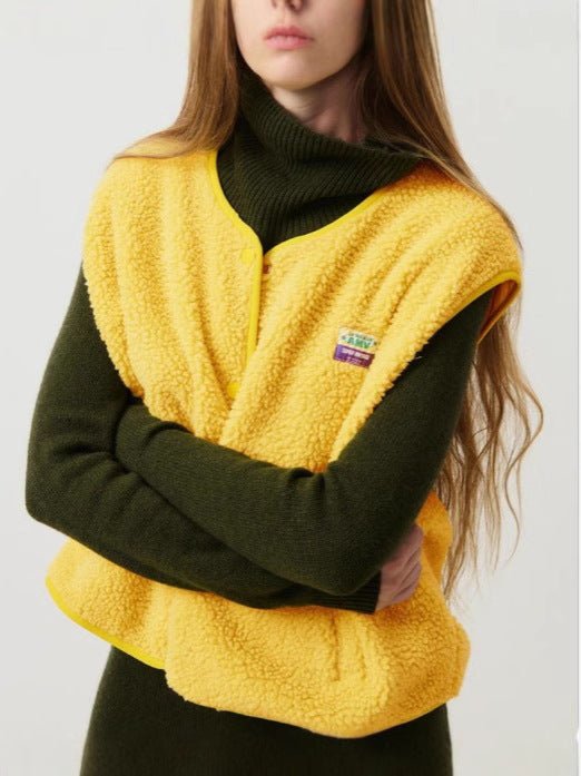 Women's Sleeveless Vest for Spring Layering Wear