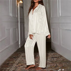 Women's Striped Pyjama Set for Relaxed Nights