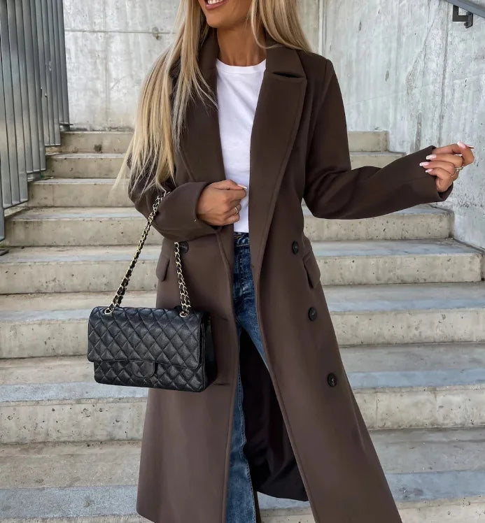 Women's Structured Jacket for Autumn Winter Wear