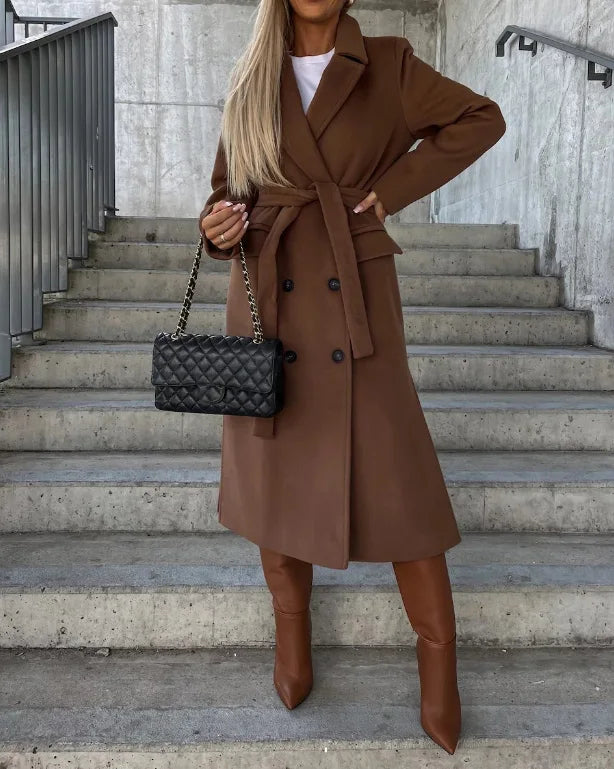 Women's Structured Jacket for Autumn Winter Wear