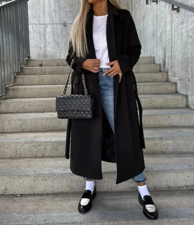 Women's Structured Jacket for Autumn Winter Wear