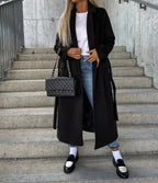 Women's Structured Jacket for Autumn Winter Wear