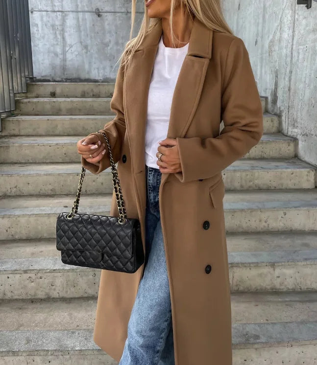 Women's Structured Jacket for Autumn Winter Wear