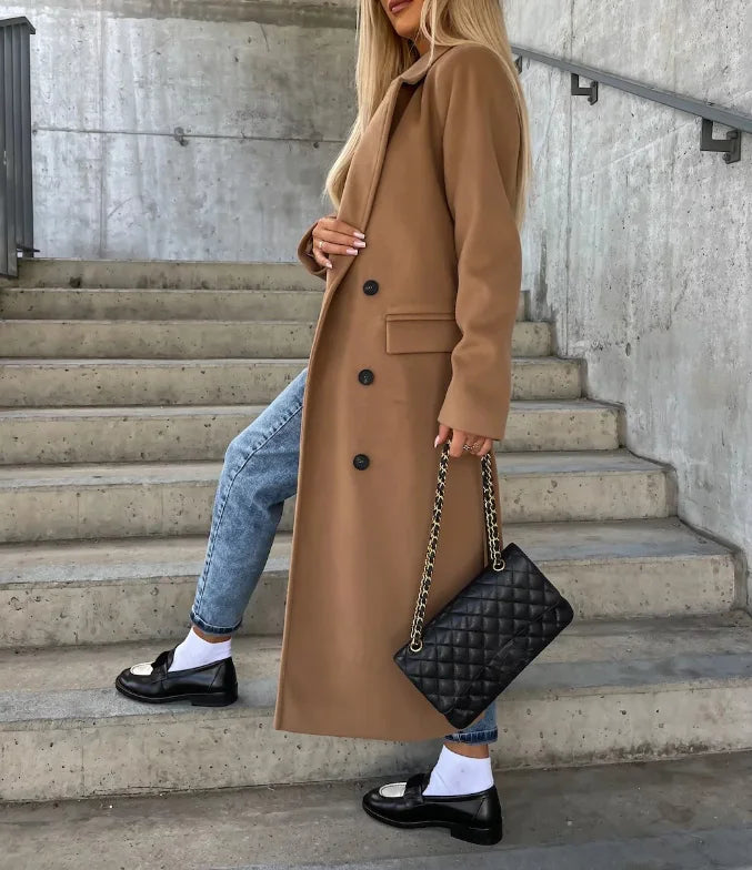 Women's Structured Jacket for Autumn Winter Wear