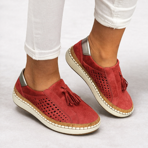 Women's Tassel Slip On Shoes for Everyday Summer Wear
