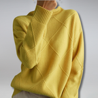 Women's Turtleneck Sweater for Autumn Winter Wear