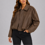 Women's Utility Jacket for Autumn Winter Everyday Wear