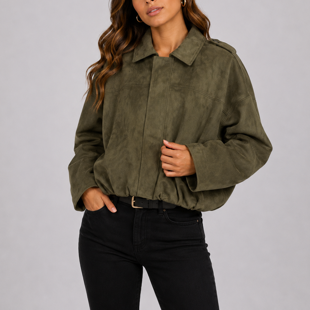 Women's Utility Jacket for Autumn Winter Everyday Wear
