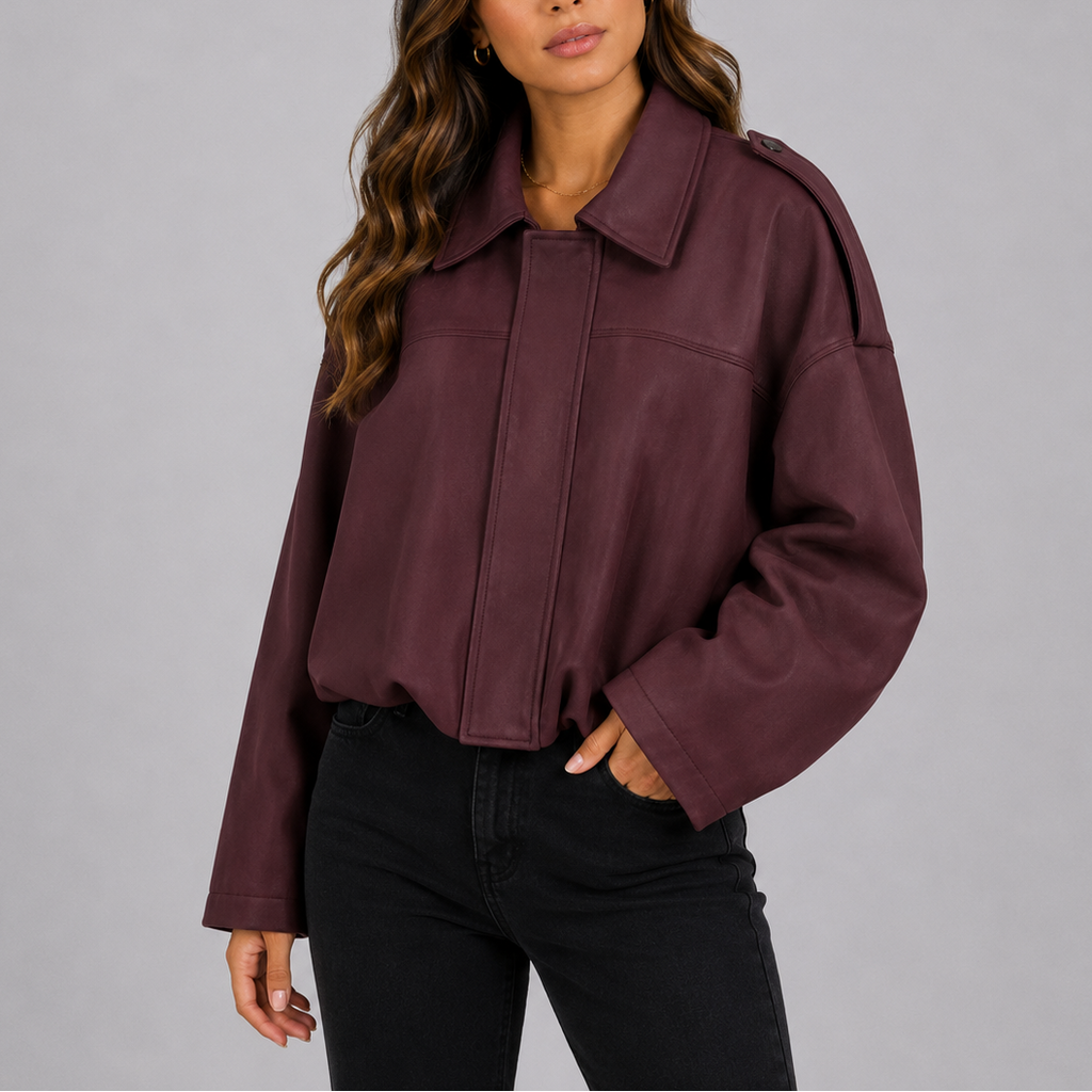 Women's Utility Jacket for Autumn Winter Everyday Wear