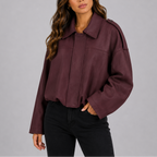 Women's Utility Jacket for Autumn Winter Everyday Wear