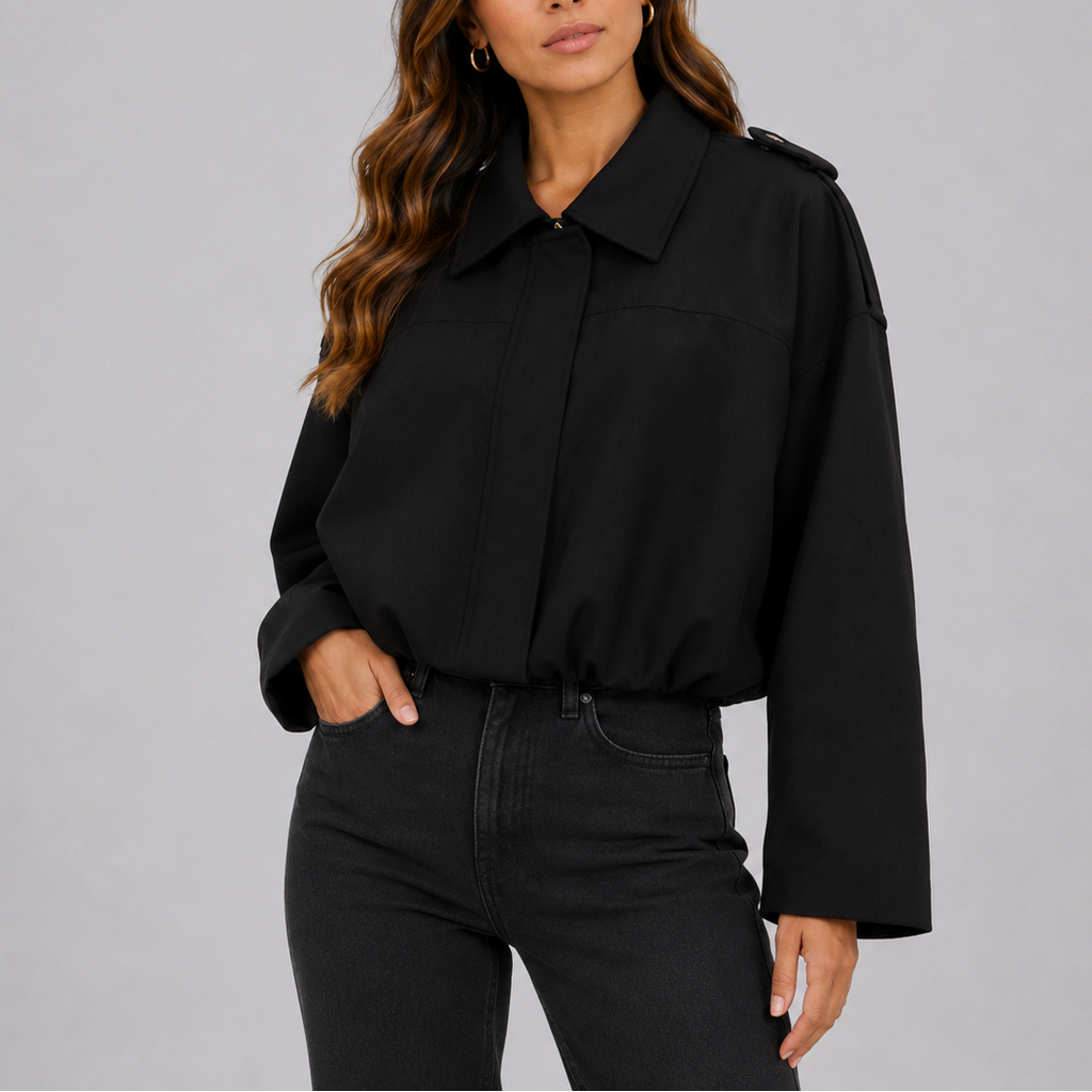 Women's Utility Jacket for Autumn Winter Everyday Wear