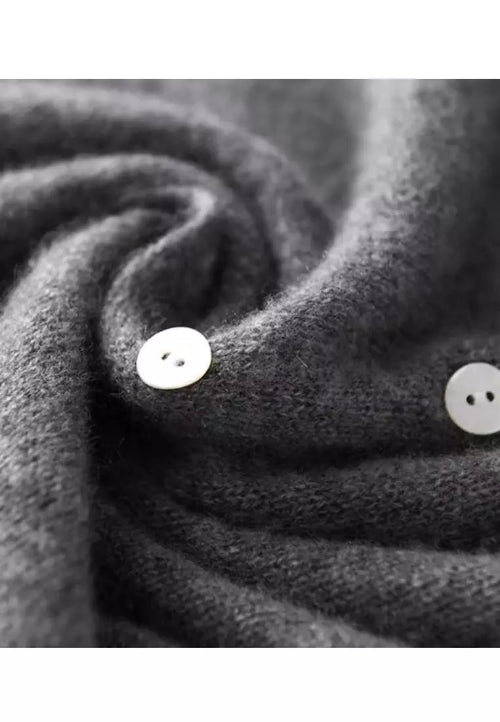 Women's V Neck Cardigan for Cooler Seasonal Wear