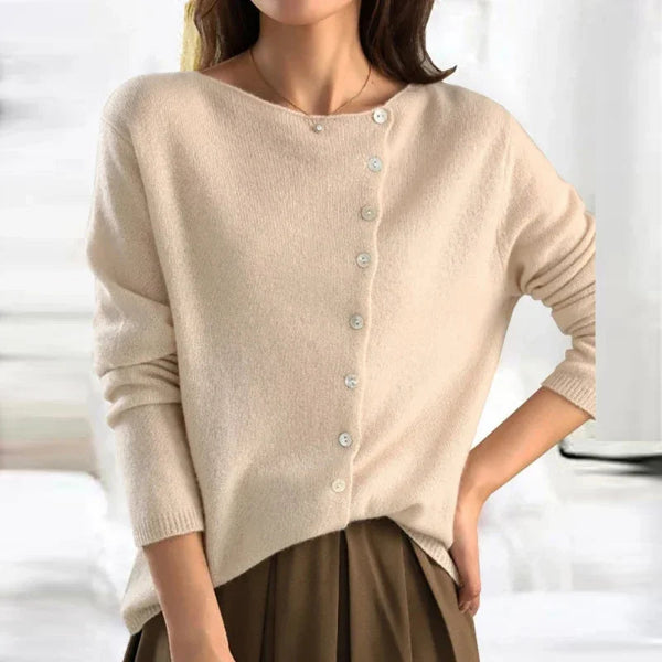 Women's V Neck Cardigan for Cooler Seasonal Wear