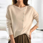 Women's V Neck Cardigan for Cooler Seasonal Wear