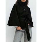 Women's Wrap Coat for Cooler Autumn Days