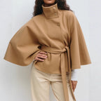Women's Wrap Coat for Cooler Autumn Days