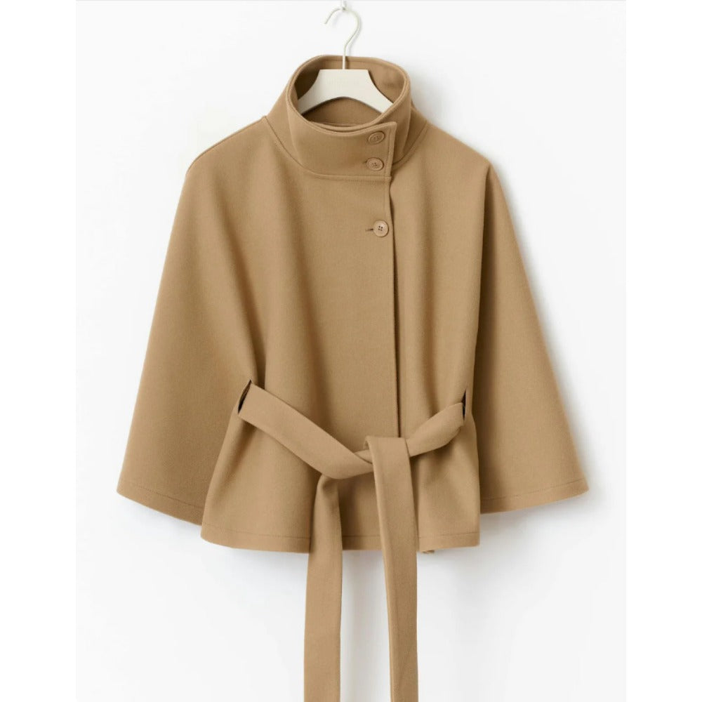Women's Wrap Coat for Cooler Autumn Days