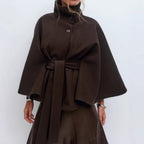 Women's Wrap Coat for Cooler Autumn Days