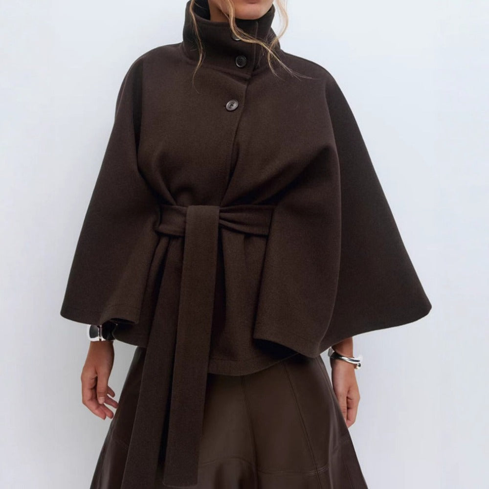 Women's Wrap Coat for Cooler Autumn Days
