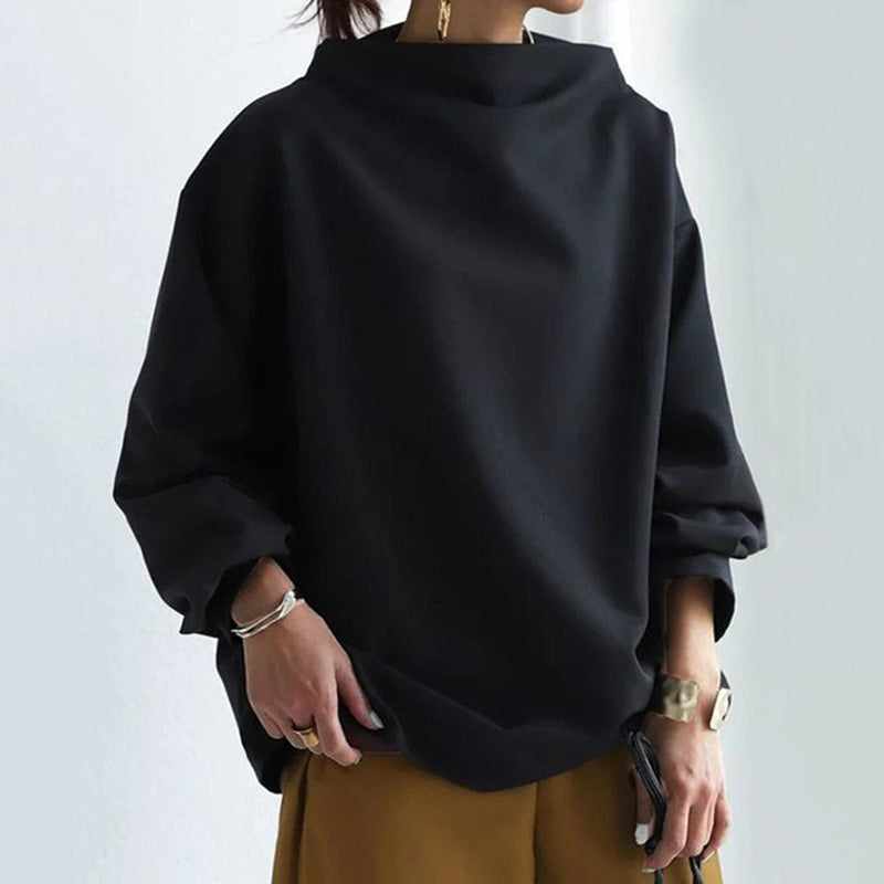 Women's High Neck Knit Top – additional view 3