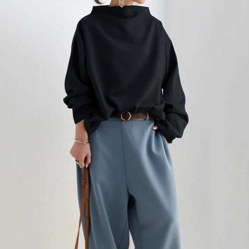 Women's High Neck Knit Top – additional view 4